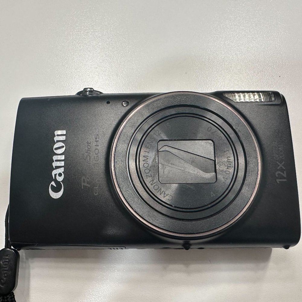 Canon PowerShot ELPH 360 HS 20.2 MP Digital Camera - Black
